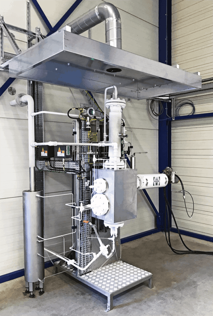 ASaP LNG Test Unit with Phazer LNG probe-vaporizer