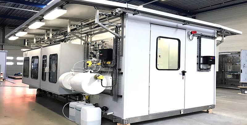 Analyzer shelter performance monitoring Delfzijl