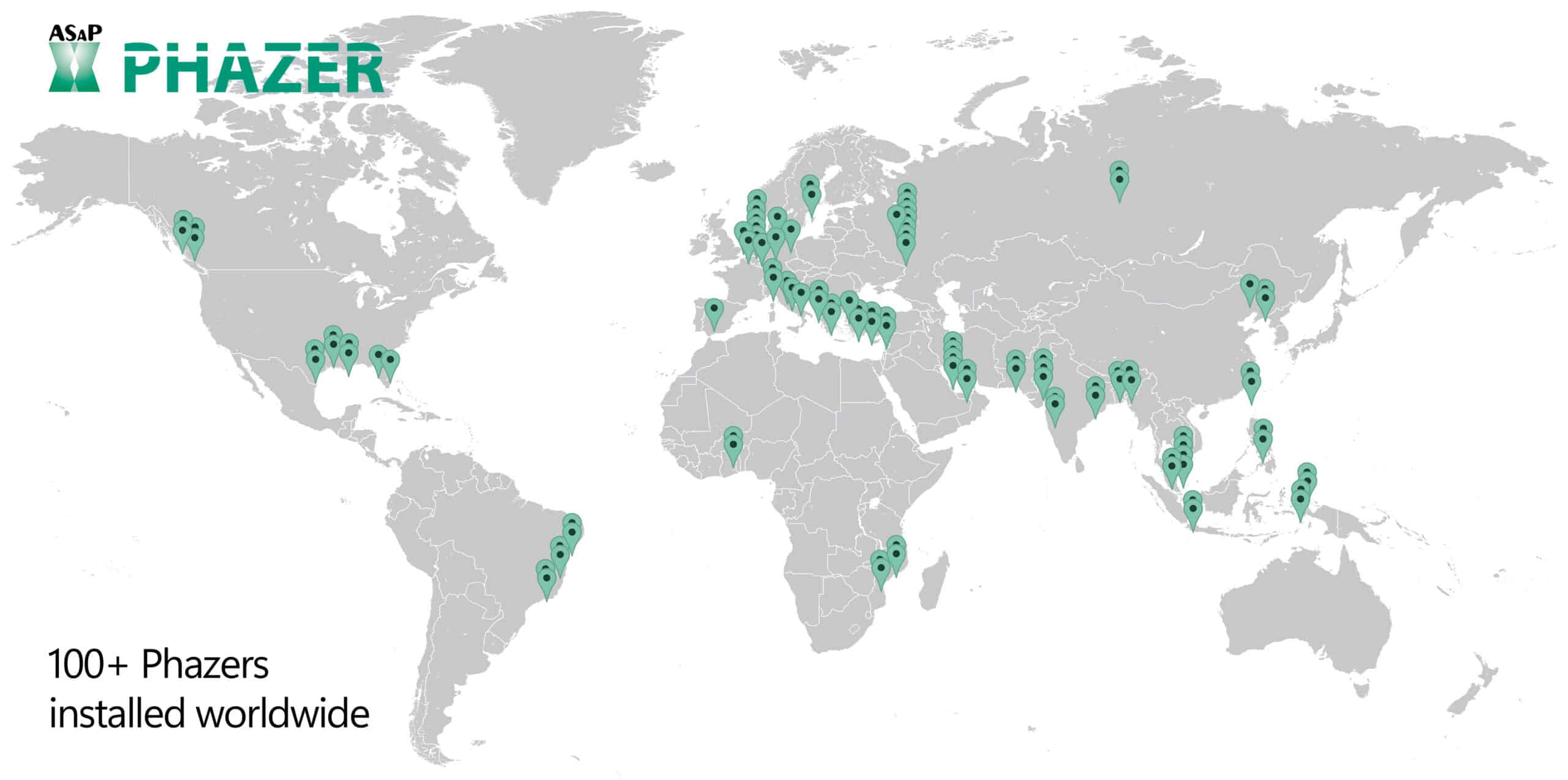 A huge milestone for our LNG vaporizer. The Phazer LNG Probe-Vaporizer has been successfully installed more than 100 times worldwide! We owe this great achievement to our engineering and sales teams.