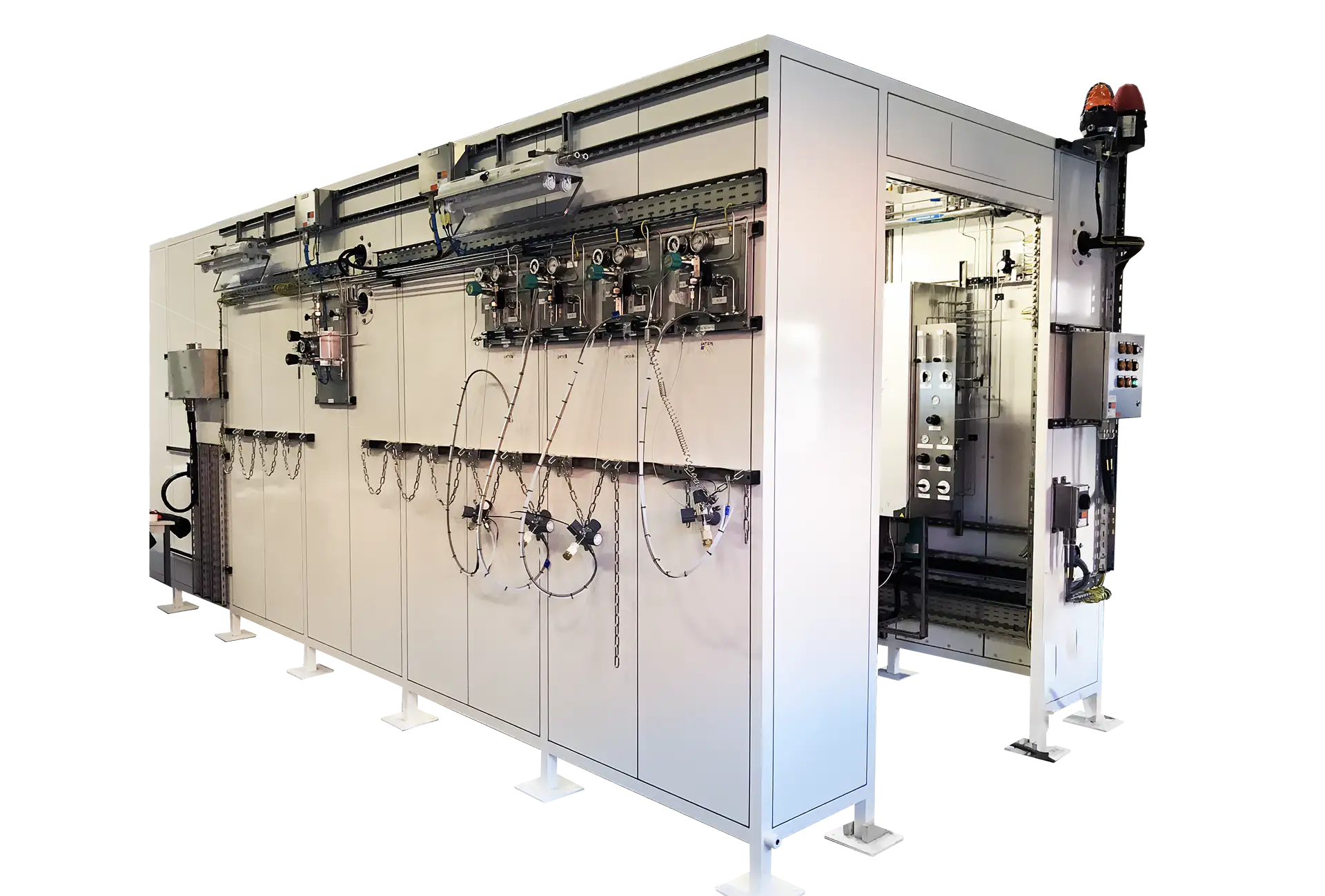 Multiple gas analyzers in analyzer shelter project Multiple gas analyzers in analyzer shelter project